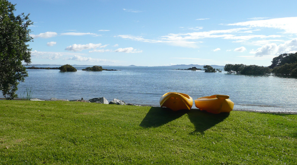 Holiday Accommodation Coopers Beach - Kayaks for fun and good times on the water at Sanctuary in the Cove.