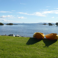 Holiday Accommodation Coopers Beach - Kayaks for fun and good times on the water at Sanctuary in the Cove.